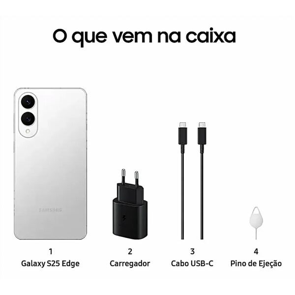 Samsung Galaxy S25 Edge Prata