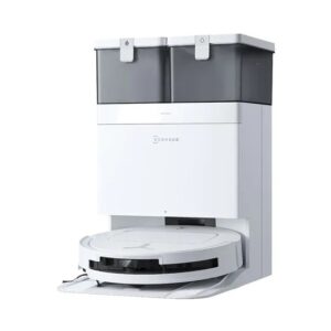 Robô Aspirador Ecovacs Deebot T50 Pro Omni DDX67 - Recarregável - Bivolt - Branco