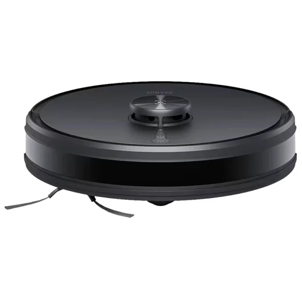 Ecovacs DeeBot Y1 Pro preto - vista lateral baixa
