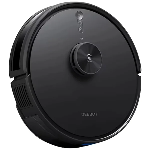 Ecovacs DeeBot Y1 Pro preto - vista superior angular