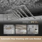 Dreame X50 Ultra Complete branco - lavagem automatica do mop