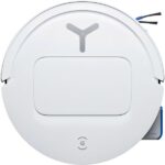 Ecovacs T80 Omni branco - robo vista de cima com TruEdge