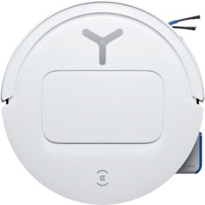 Ecovacs T80 Omni branco - robo vista de cima com TruEdge