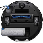 Ecovacs T80 Omni branco - base inferior com escovas rodas e mop