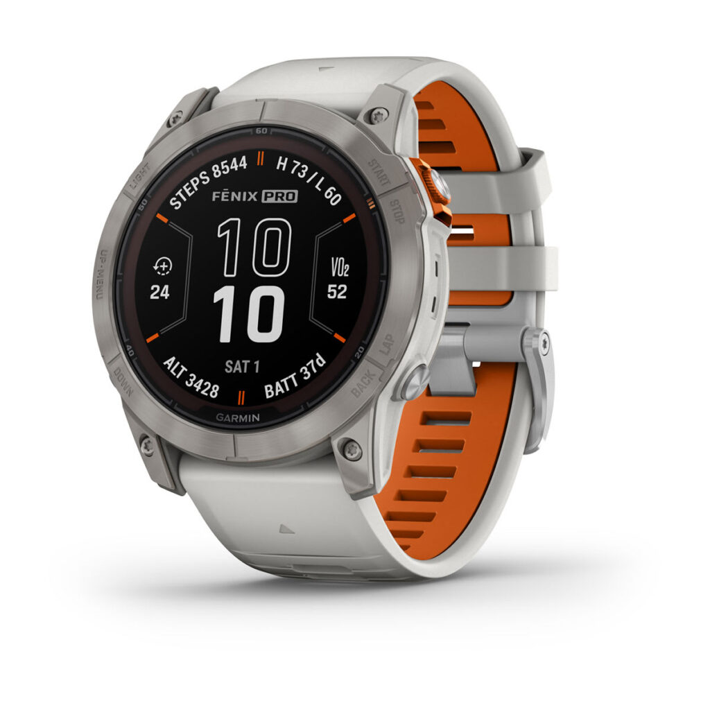 Relogio Garmin Fenix 7X Pro Solar Preto