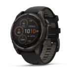 Relogio Garmin Fenix 8 Solar Sapphire 47mm Cinza