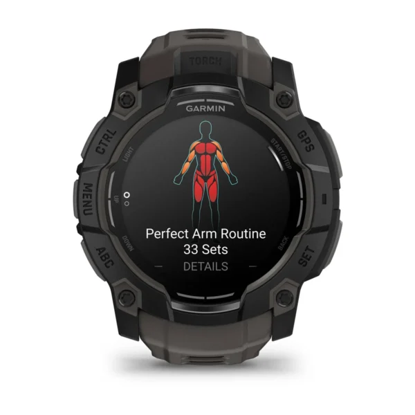 Relógio Garmin Instinct 3 Amoled 50 MM com GPS/Bluetooth detalhe do produto