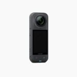 Câmera 360 Insta360 X5 vista lateral