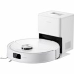 Robô Aspirador Roborock Q7+ com Estação de Autolimpeza detalhe do produto
