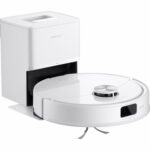 Robô Aspirador Roborock Q7+ com Estação de Autolimpeza vista superior