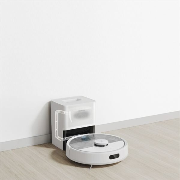 Robô Aspirador Roborock Q7+ com Estação de Autolimpeza conteudo da caixa
