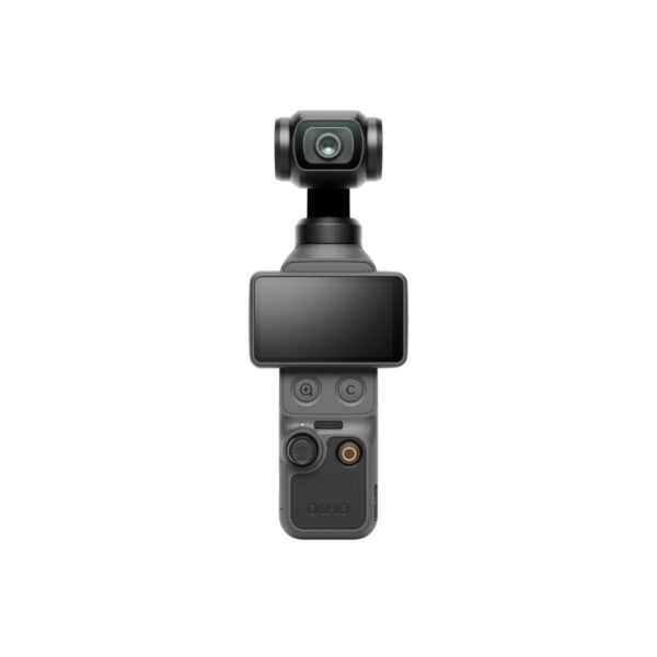 Filmadora DJI Osmo Pocket 4 Standard Combo visto de frente