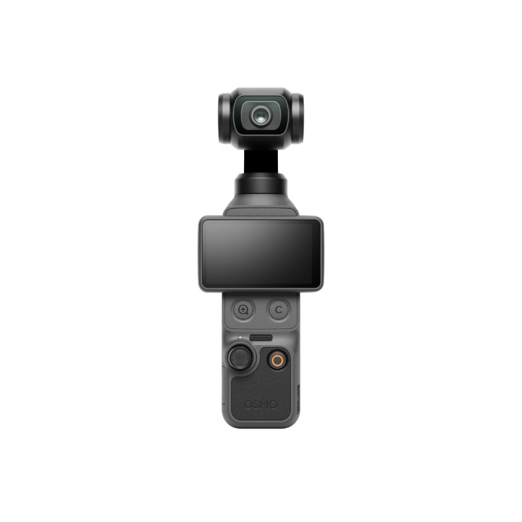 Filmadora DJI Osmo Pocket 4 Standard Combo visto de frente