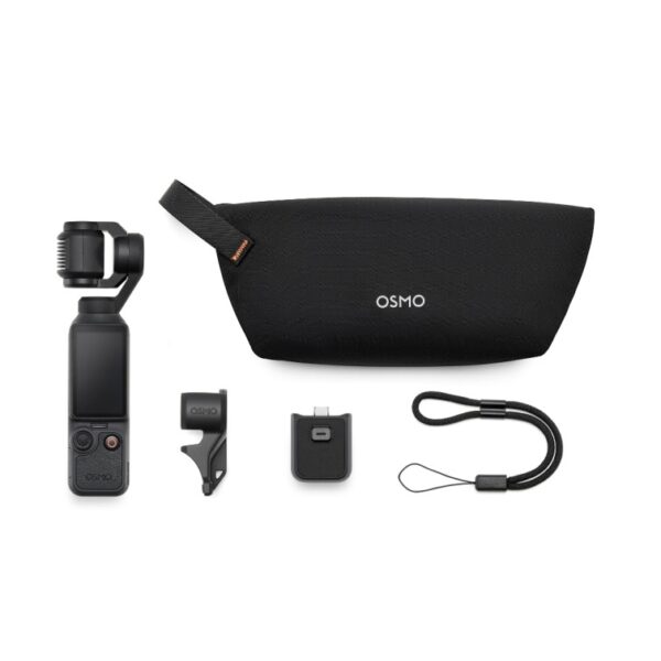 Filmadora DJI Osmo Pocket 4 Standard Combo vista superior