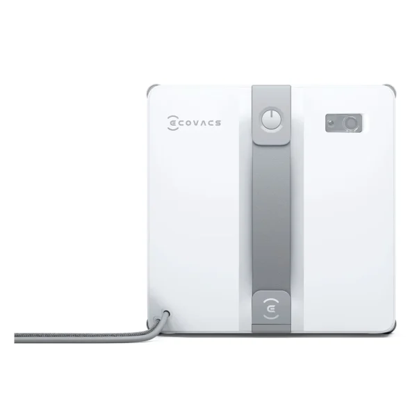 Ecovacs Winbot Mini Bivolt - vista frontal do robo aspirador de janela branco