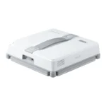 Ecovacs Winbot Mini Bivolt - perspectiva lateral mostrando alca e sensores