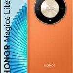 Celular Honor Magic6 Lite Dual Chip 256GB 5G Lacrado - Laranja imagem 1