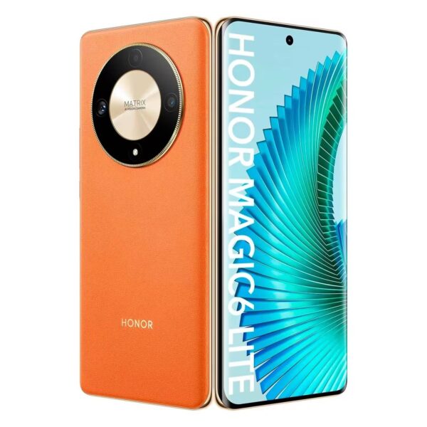 Celular Honor Magic6 Lite Dual Chip 256GB 5G Lacrado - Laranja imagem 2