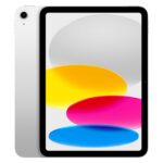 Tablet Apple iPad 11a geracao Prata - frente e traseira em perspectiva