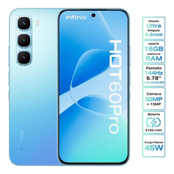 Celular Infinix Hot 60 Pro Dual Chip 256GB 4G Lacrado