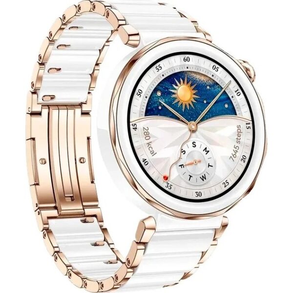 Relógio Huawei Watch GT 5 Pro 42mm Cerâmica Branca Lacrado - imagem 2