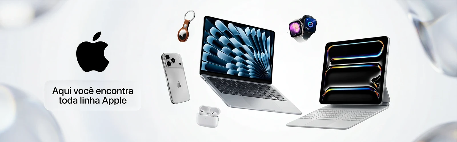 Apple - toda a linha na Atacado Imports