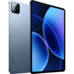 Tablet Xiaomi Pad 8 Azul - frente e traseira em perspectiva