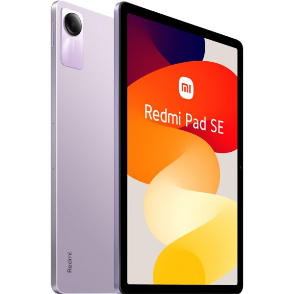 Tablet Xiaomi Redmi Pad SE Lavanda - frente e traseira lavanda