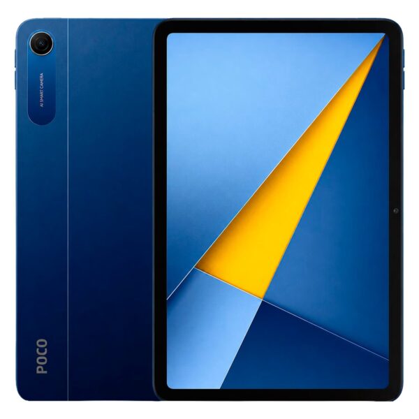 Tablet Xiaomi Poco Pad C1 Azul - frente e traseira azul
