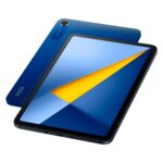 Tablet Xiaomi Poco Pad C1 Azul - frente e traseira em perspectiva