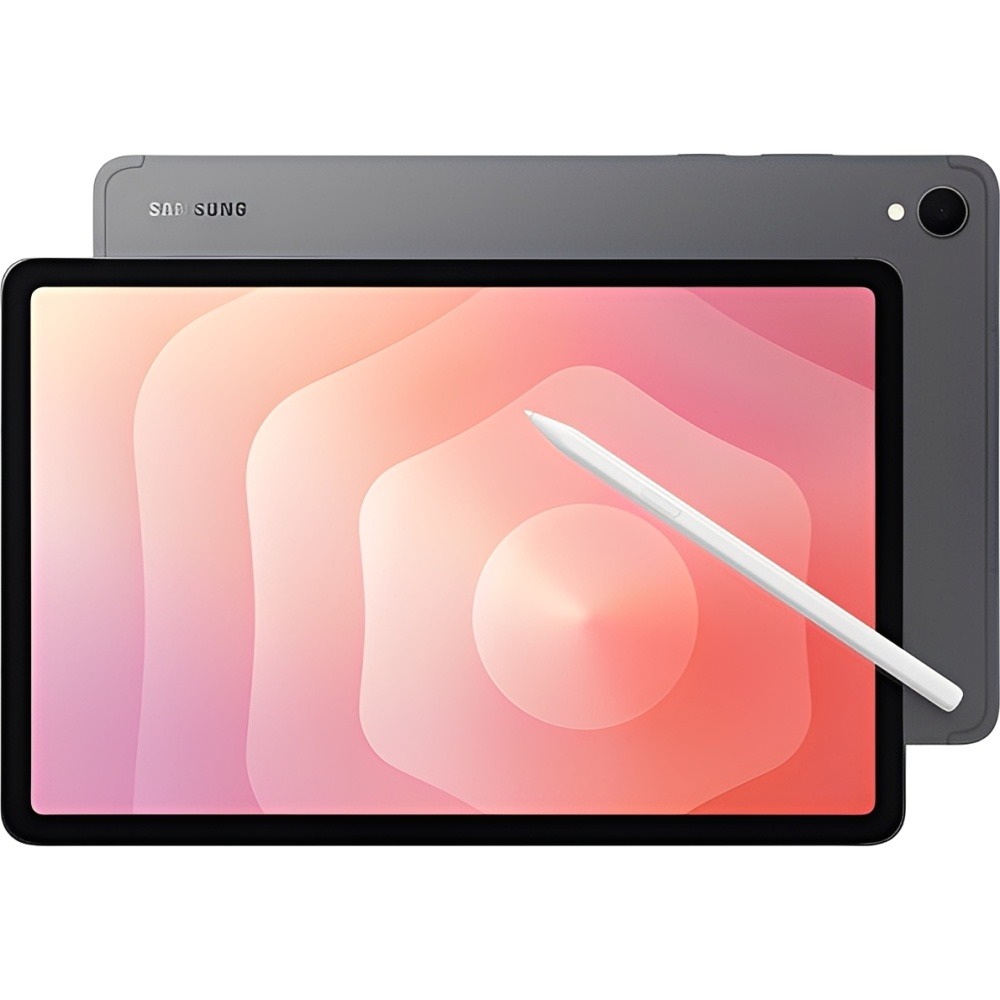 Tablet Samsung Galaxy Tab S11 11 polegadas Cinza - frente e traseira cinza com a S Pen
