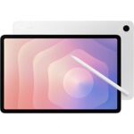 Tablet Samsung Galaxy Tab S11 11 polegadas Prata - frente e traseira prata com a S Pen