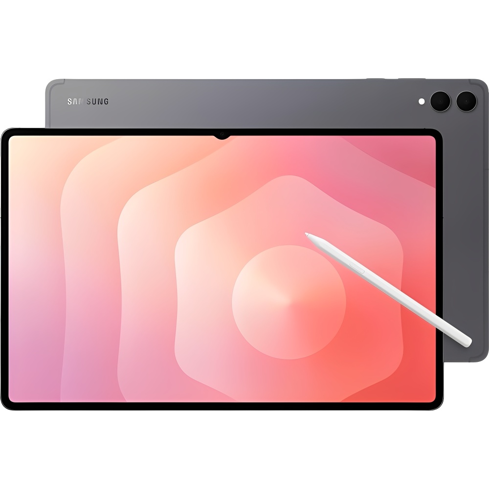 Tablet Samsung Galaxy Tab S11 Ultra 14,6 polegadas Cinza - frente e traseira cinza com a S Pen