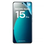 Celular Xiaomi Redmi Note 15 Pro 4G Dual SIM Global visto de frente com 4G