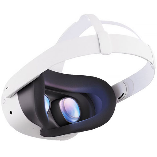Meta Quest 3S 256GB Visão Traseira e Sensores