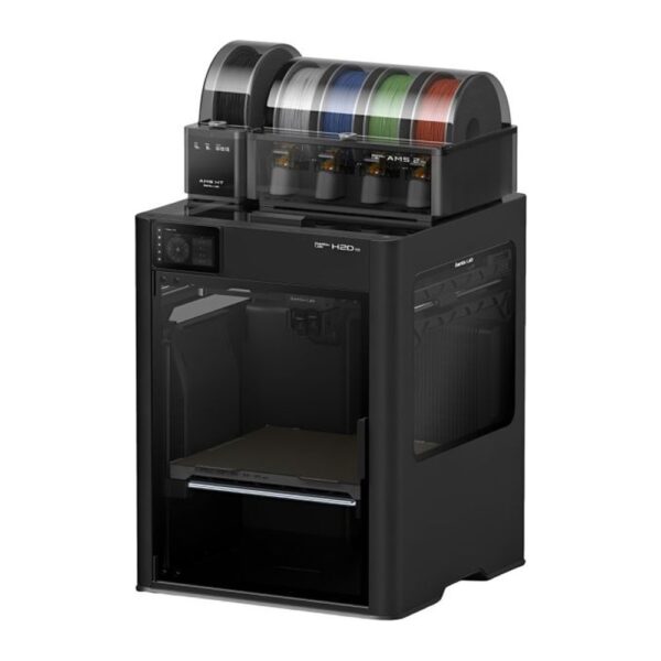 Impressora 3D Bambu Lab H2D Pro Combo com AMS 2 Pro 1000mm/s Multi Cor 220V - Cinza (UE) - Vista 3
